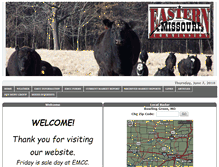 Tablet Screenshot of emcclivestock.com
